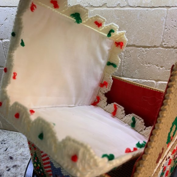 Gingerbread House Holiday Cross Stitch - Already Made for you! #2 - Picture 6 of 7